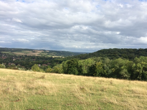 Goring Gap View of Goring Gap from Lardon Chase